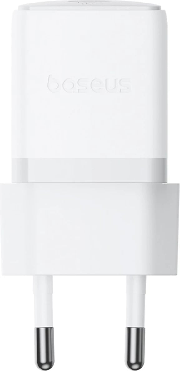 Karikues muri Baseus Palm 1C, 20W, me kabllo USB-C 1m, Bardhë