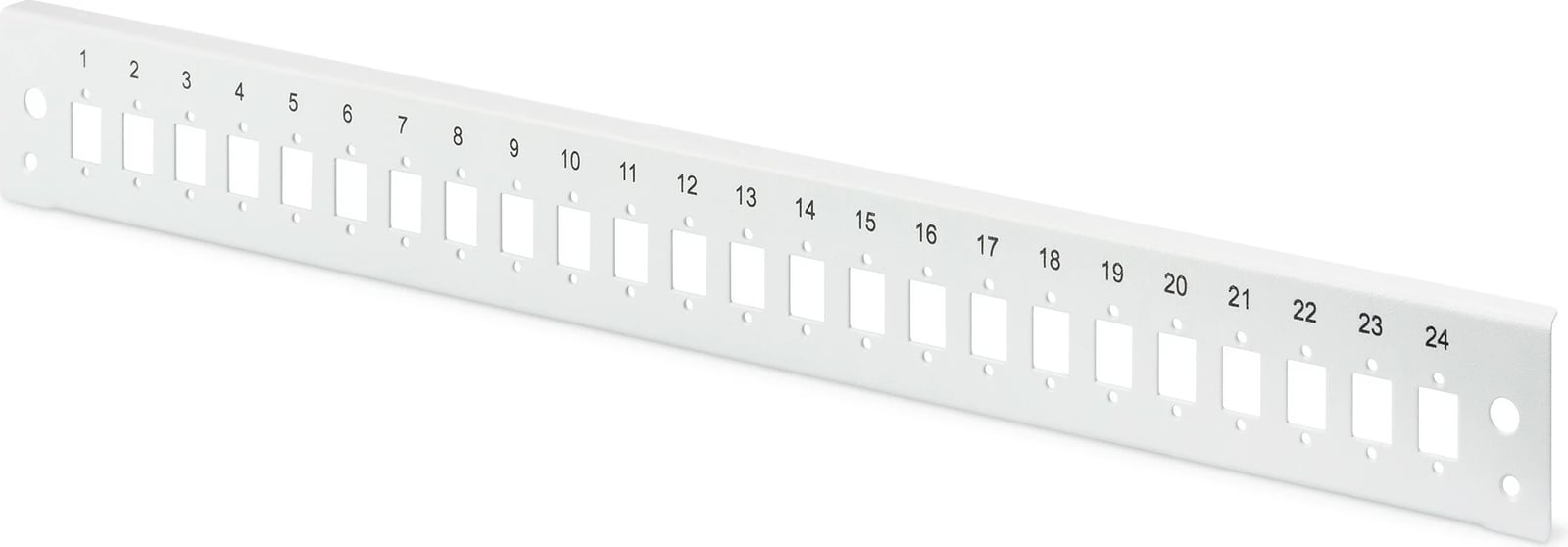 Panel frontal Digitus LWL Spleißbox 1U 24xLC DX, gri