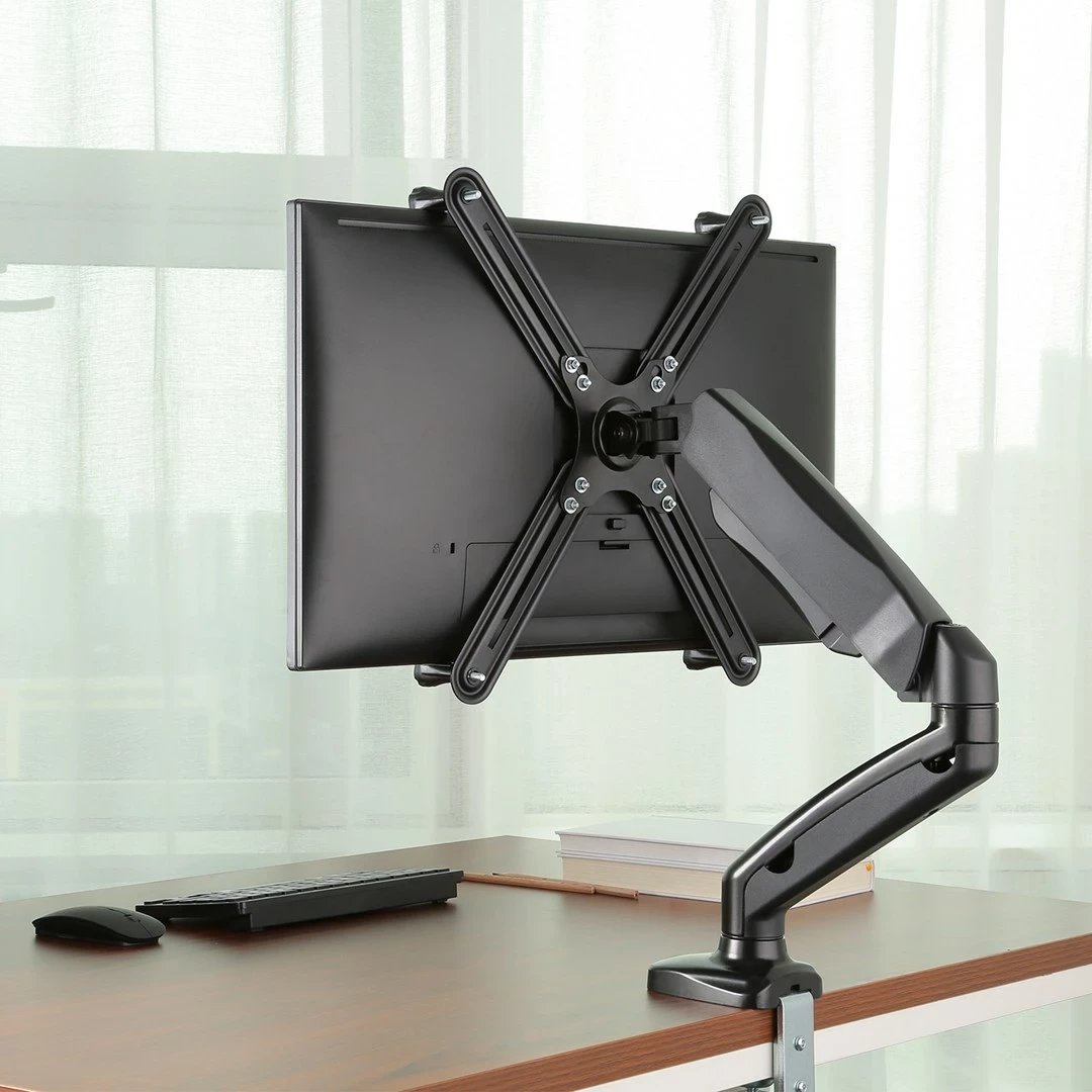 Adapter për ekran Maclean MC-899, 13-27 inç, 75x75/100x100 mm, deri 8 kg, i zi