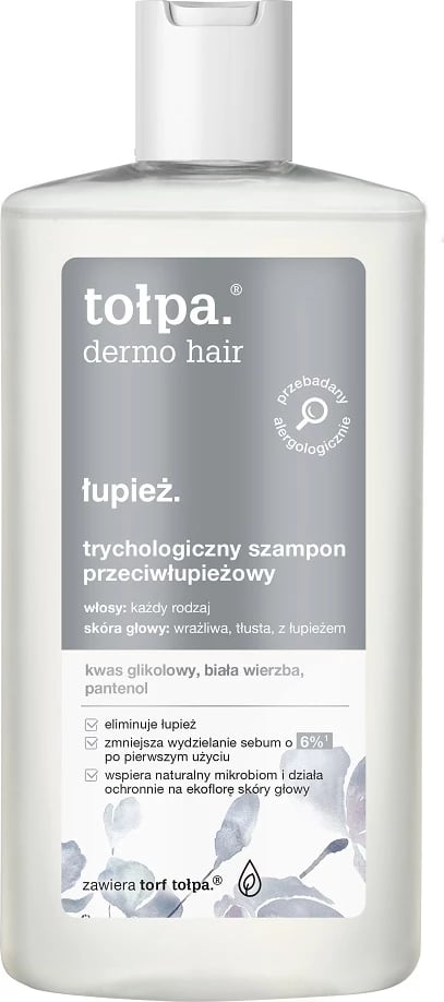 Shampon për femra Tołpa Dermo Hair Trichological Anti-Dandruff, 250ml