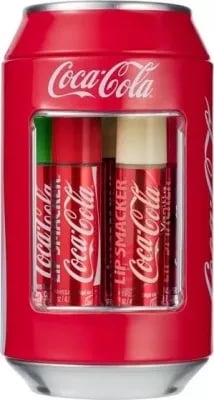 Balsam për buzë unisex Lip Smacker Coca-Cola Lata 6 copë