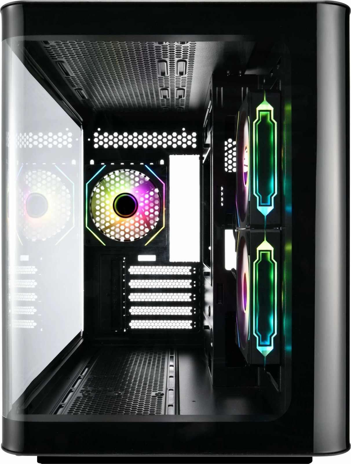 Kasë FSP S380-BA ARGB TG, Midi Tower, e zezë
