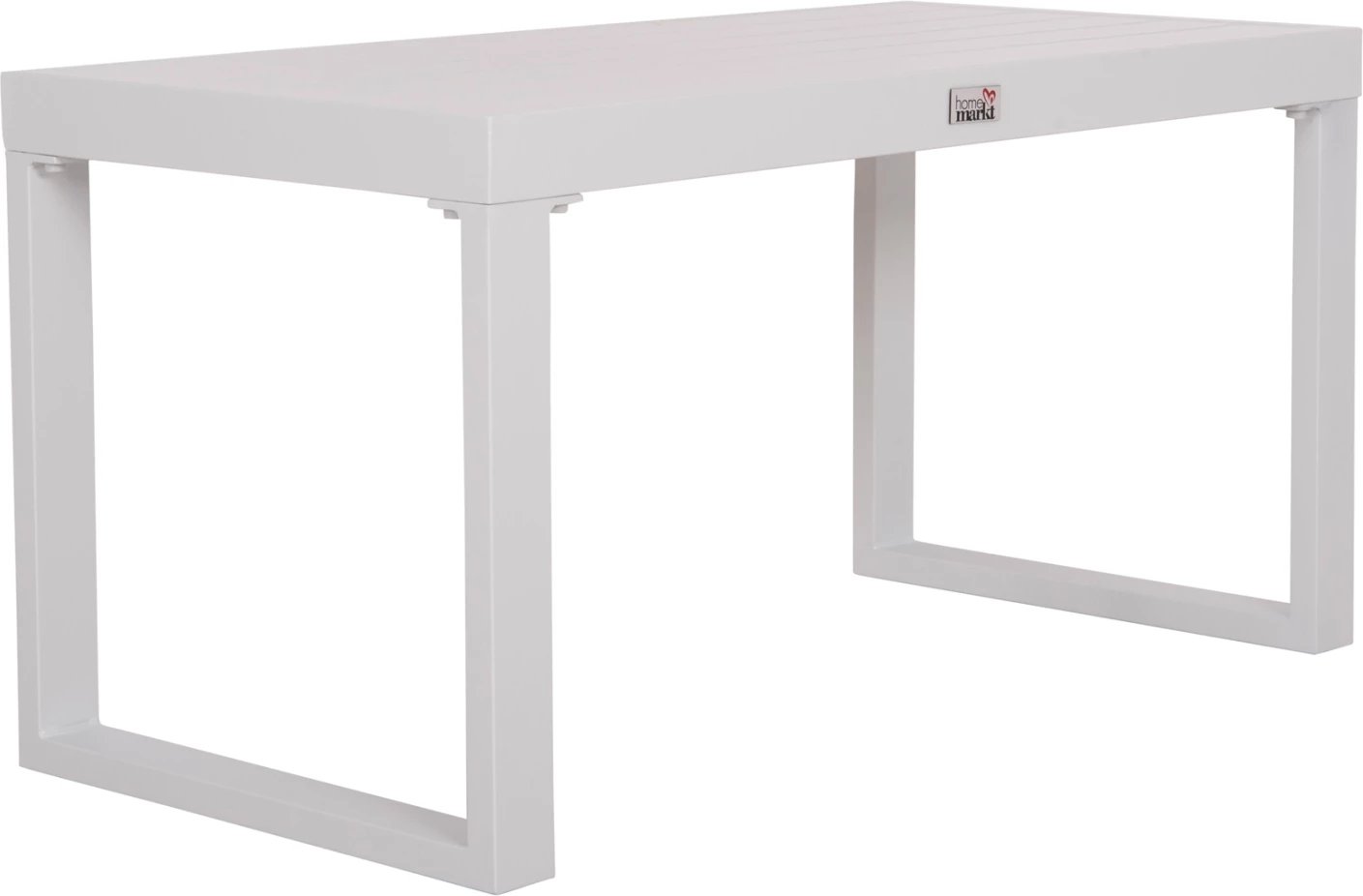 Tavolinë anësore për shezlong, alumini i bardhë, SENTRY FH6275.01, 87x43.5x45cm