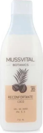 Gel për dush unisex Mussvital Coconut 750ml