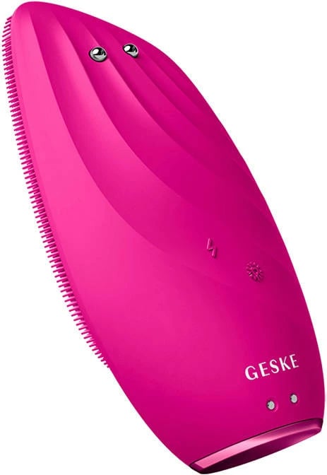Furçë termike sonike për fytyrë & Face-Lifter 8-në-1 Geske me aplikacion, Magenta