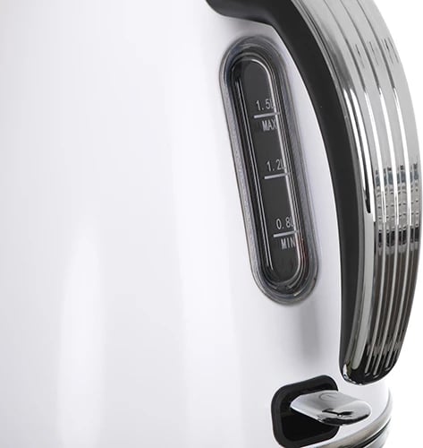 Zierës uji elektrik, Adler AD 1343, 1.5 L, 1850–2200W, element inoks i sheshtë, bazë 360°, sistem sigurie STRIX, e bardhë