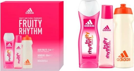 Set Eau de Toilette unisex Adidas Fruity Rhythm 75ml