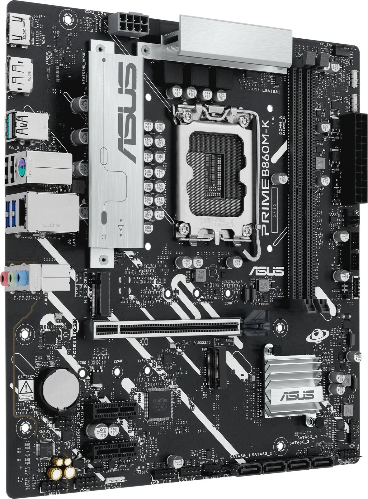 Pllakë amë ASUS PRIME B860M-K, LGA1851