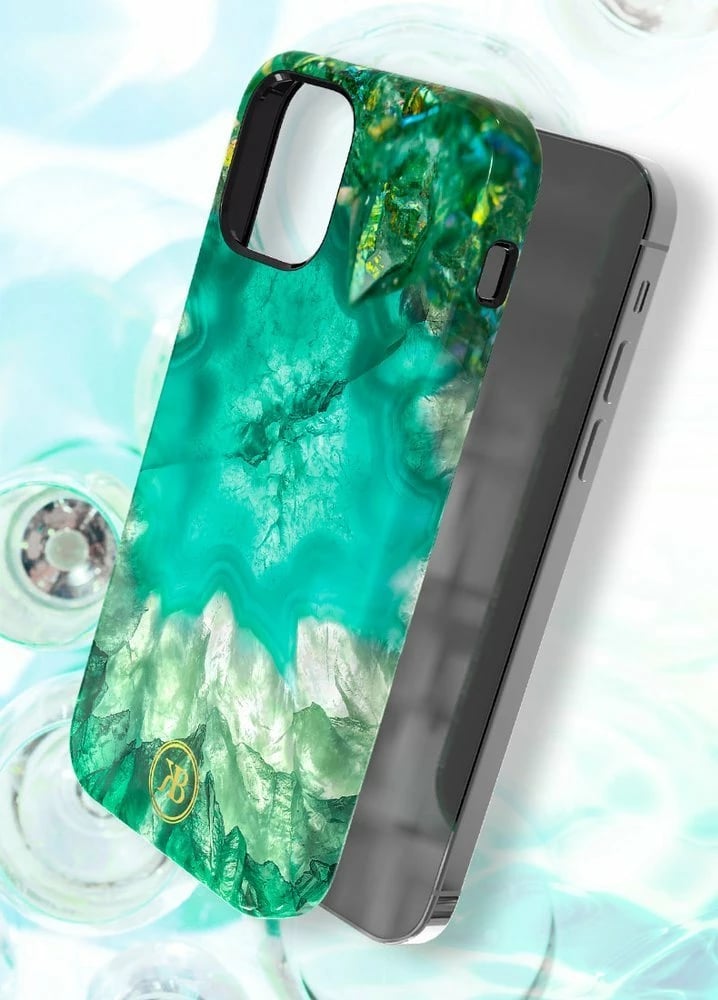 Mbështjellës Kingxbar Agate Series për iPhone 12 mini, Kuq