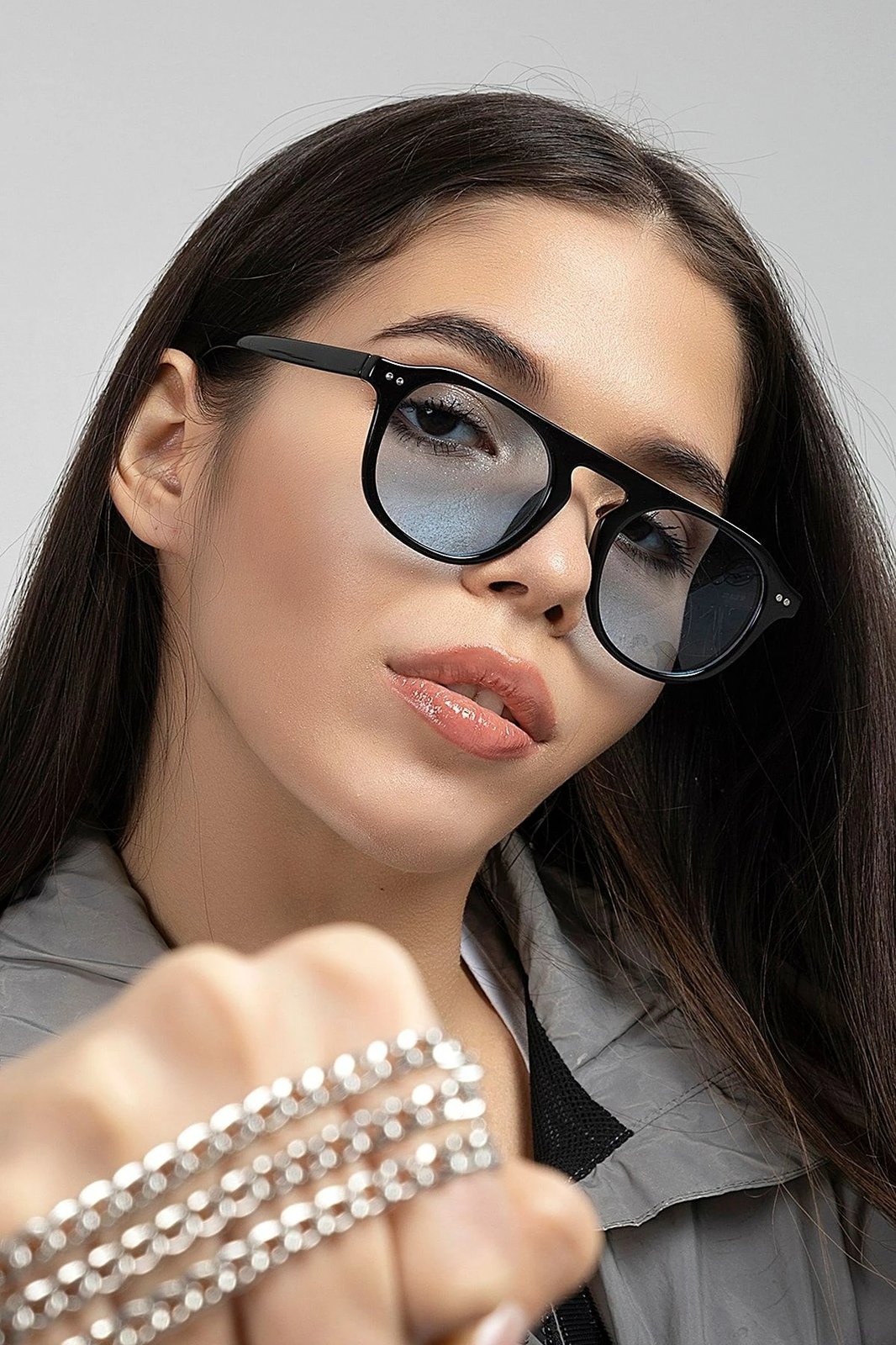 Syze dielli për gra, Jumeon, Pl22Kg515R004, ngjyrë e zezë dhe blu