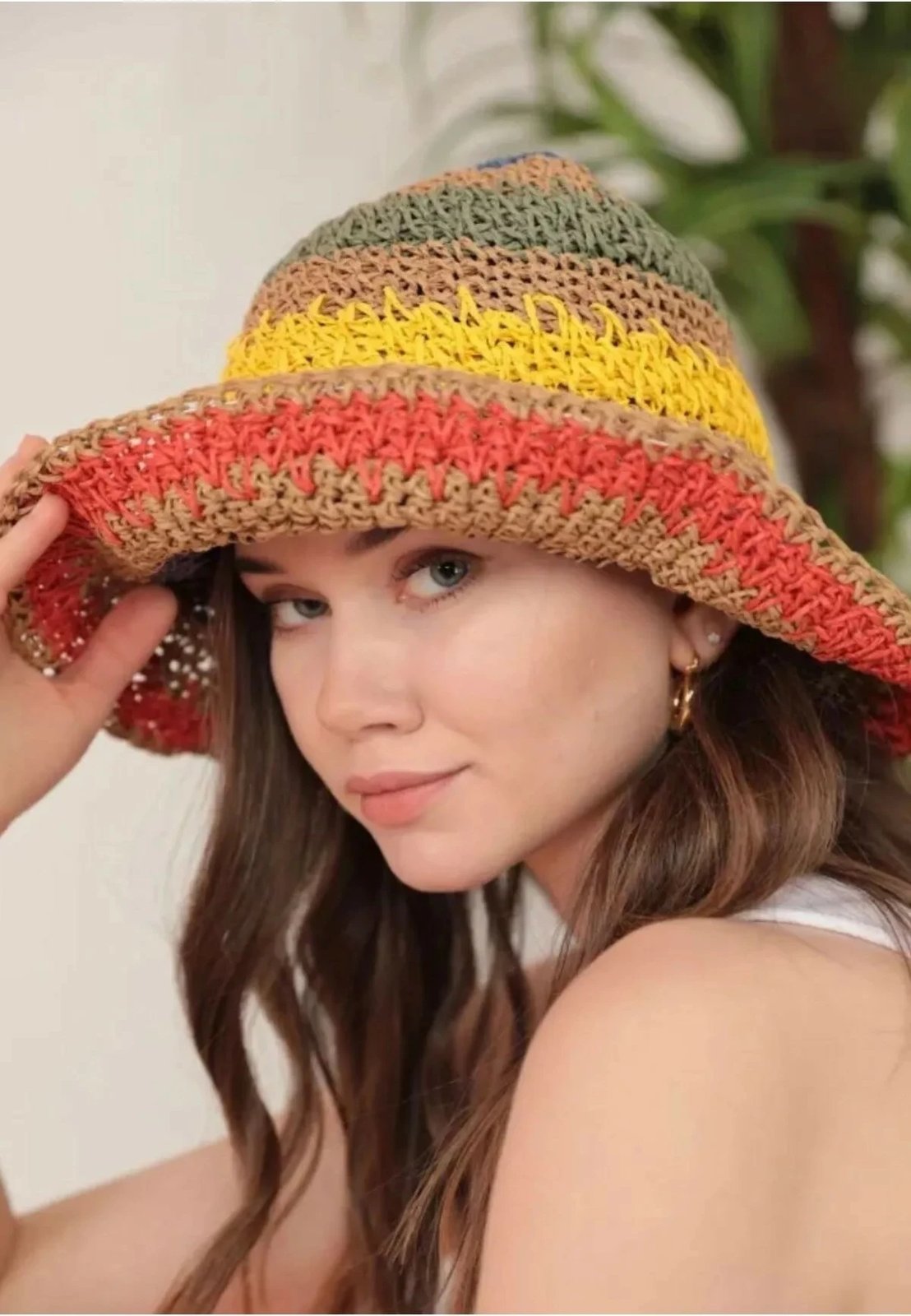 Kapelë grash, Jumeon, Hsr2066, ngjyrë camel