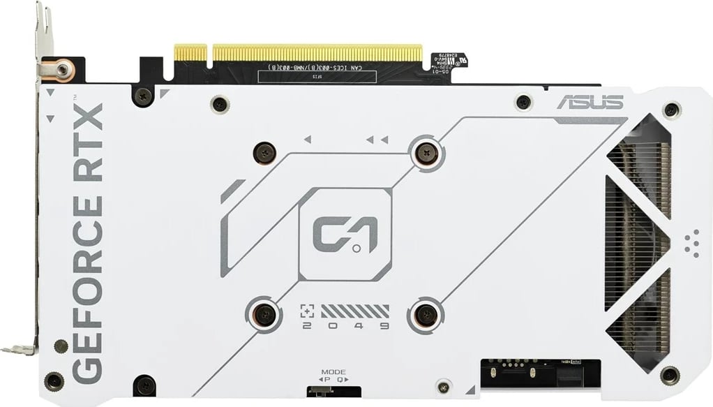 Kartelë grafike ASUS Dual RTX 4060, 8 GB GDDR6, Bardhë