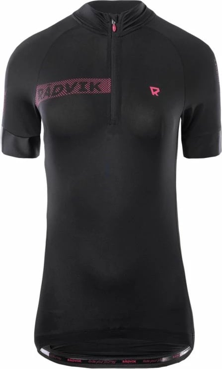 Fanellë për femra Radvik, e zezë