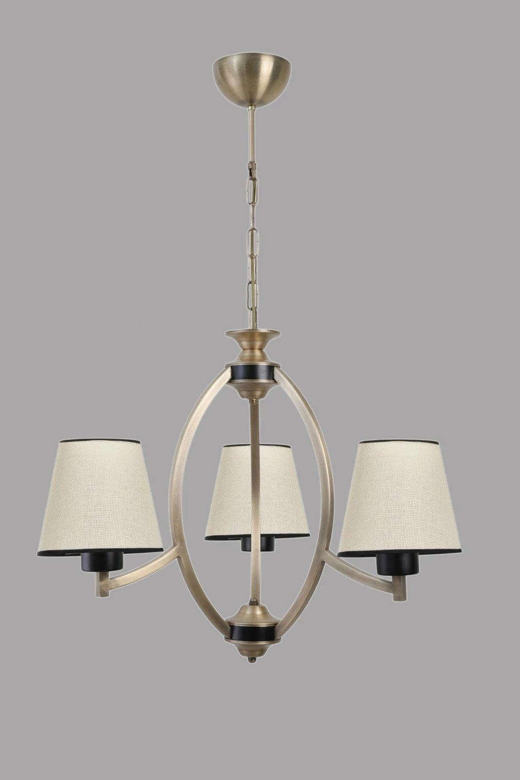 Llambadar Opviq, 8343-6, ngjyrë bezhë, e zezë, ari, 60x80cm