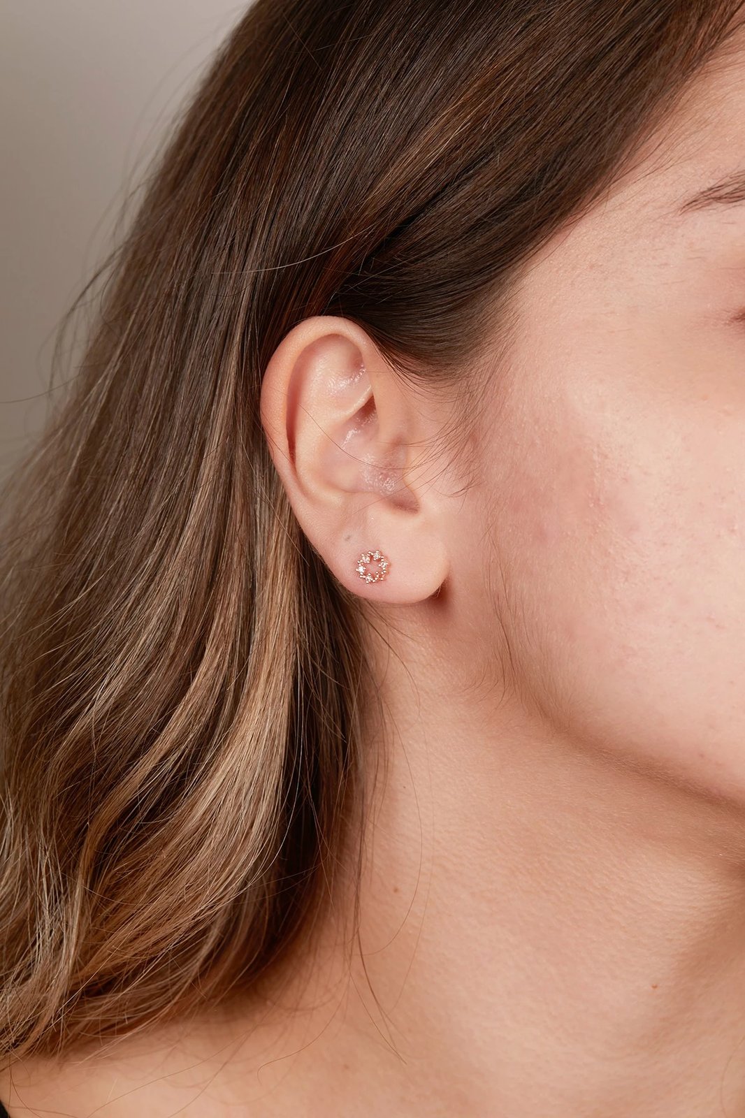 Vathë argjendi Elika, ngjyrë rozë ari, ELKAB92191R