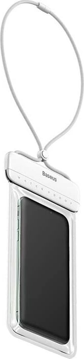 Mbështjellës i papërshkueshëm nga uji për celular Baseus AquaGlide, P60263700213-00, i bardhë