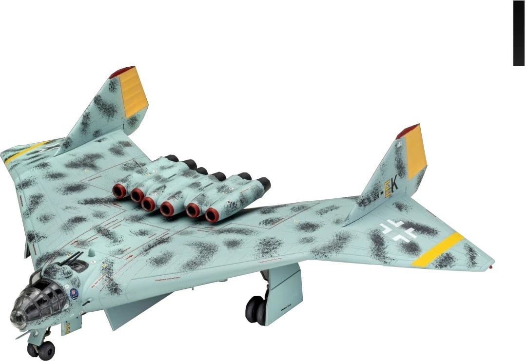 Model plastik aeroplani Revell Arado AR E.555, 1:72, 98 pjesë
