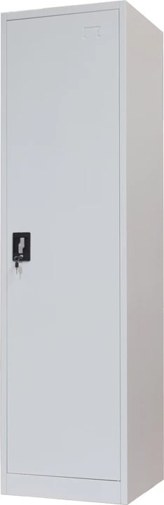 Dollap metalik kolonë ngjyrë gri e hapur 50x45x180cm