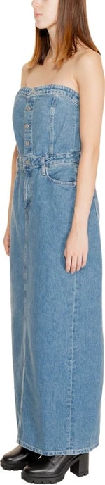 Fustan Calvin Klein Jeans, blu