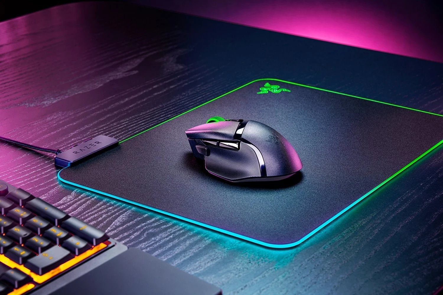 Maus Razer Basilisk V3 X HyperSpeed, Gaming, 18000 DPI, i zi