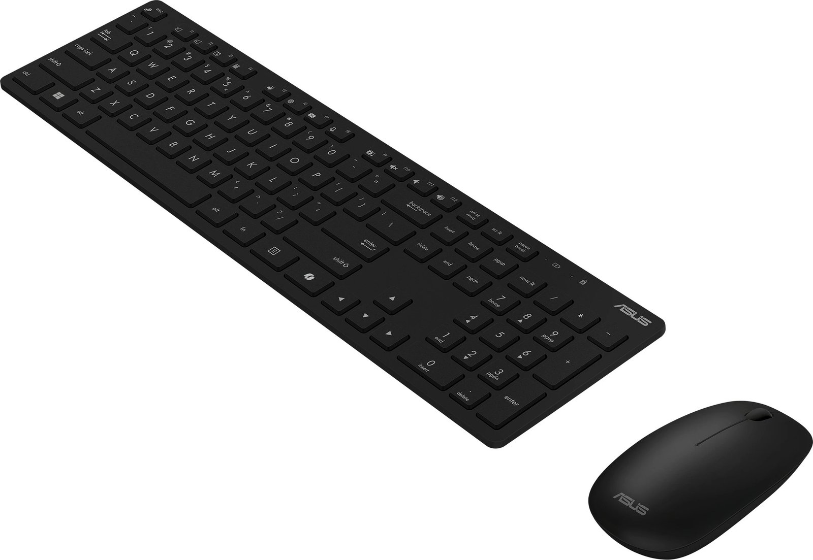 Set tastierë-maus wireless ASUS W5000, full-size, optik, 2.4 GHz, i zi