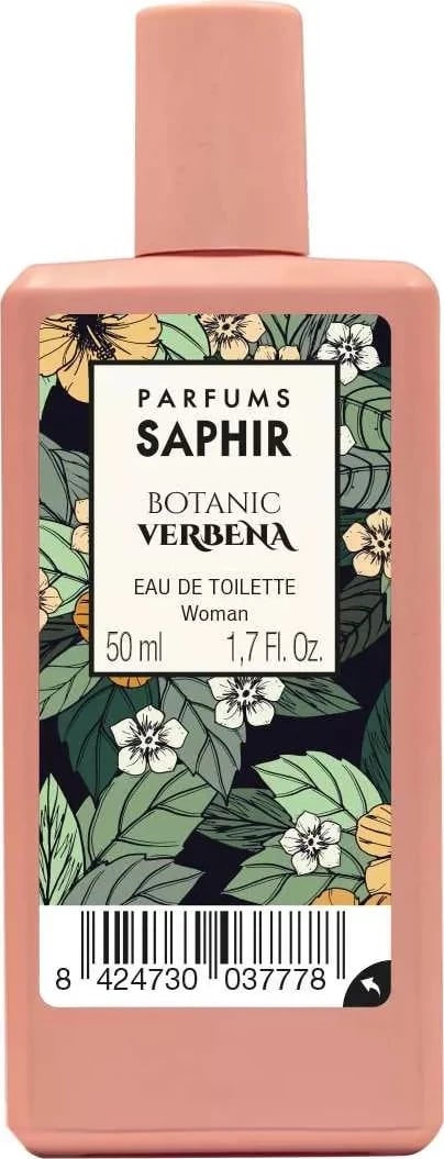Eau de Toilette për femra Saphir Botanic Verbena, 50ml