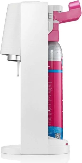 Aparat për ujë të gazuar, SodaStream Terra, Quick Connect CO2 60L + shishe PET 1L, e bardhë