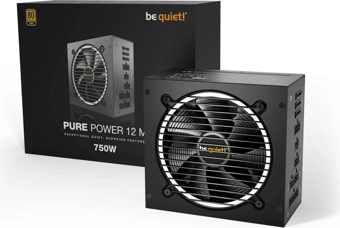 Burim energjie be quiet! Pure Power 12 M 750W - 80 Plus Gold