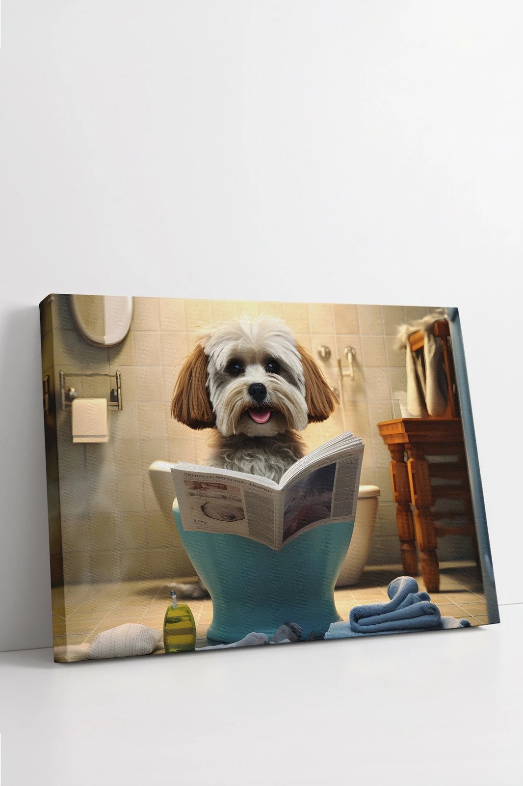 Pikturë dekorative në kanavacë, shumëngjyrëshe, Wallity Ersyaıhyvn37, 40x60cm