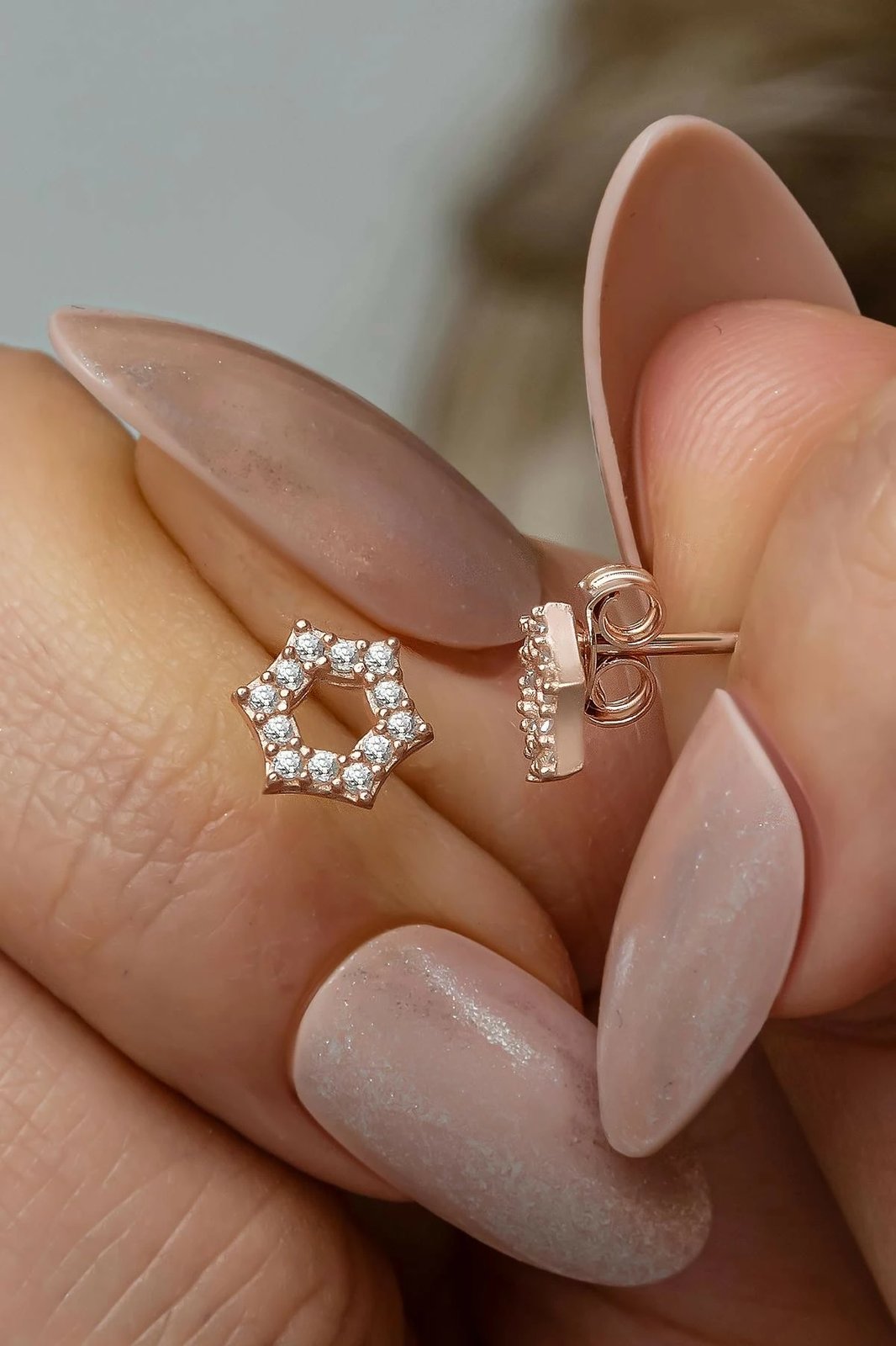 Vathë argjendi Jumeon, ngjyrë rozë e artë, NRZ999487