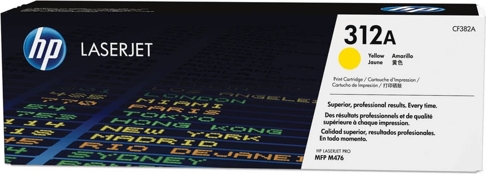 Toner HP 312A CF382A, 2700 faqe, standard, verdhë