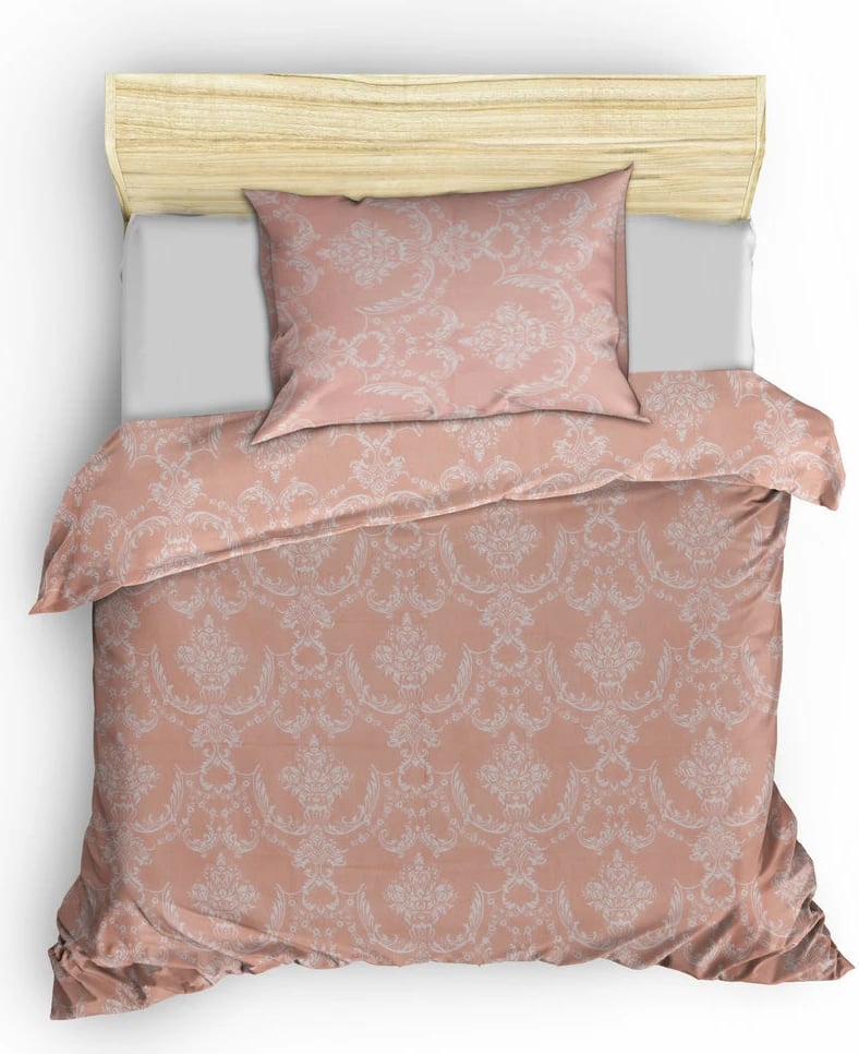 Set mbulesë për jorgan XXL, ngjyrë pluhur, L'essentiel, një copë