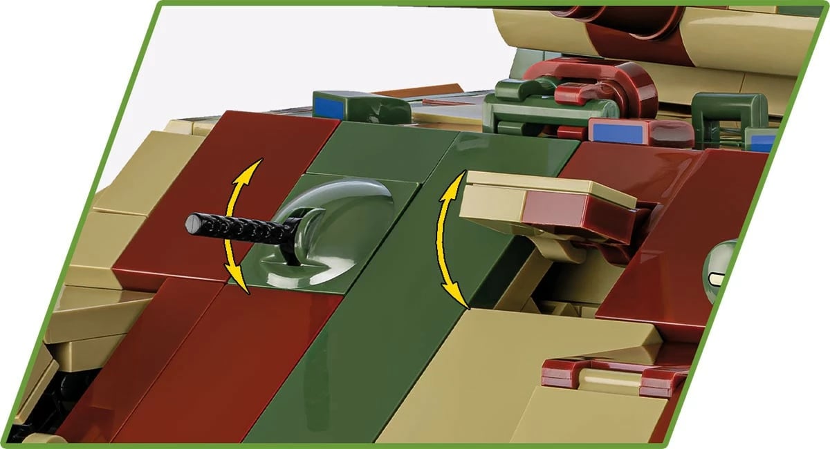 Set ndërtimi Cobi Pz.Kpfw. V Panther Ausf.A, 1152 pjesë, me figurë, shumëngjyrësh
