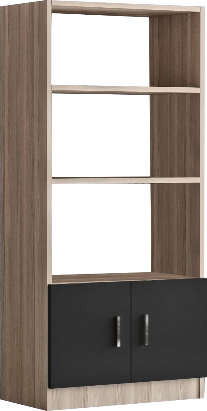 Raft librash Hanah Home, Vo4-Ob, ngjyrë lis dhe e zezë