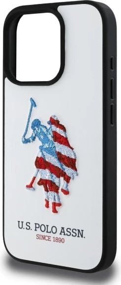 Mbështjellës për celular U.S. Polo Assn. USHCP15XPUSH, për iPhone 15 Pro Max 6.7", lëkurë ekologjike, bardhë Mbështjellës për celular U.S. Polo Assn. USHCP15XPUSH, për iPhone 15 Pro Max 6.7", lëkurë ekologjike, bardhë