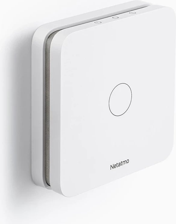 Alarm i mençur për monoksid karboni Netatmo, i bardhë