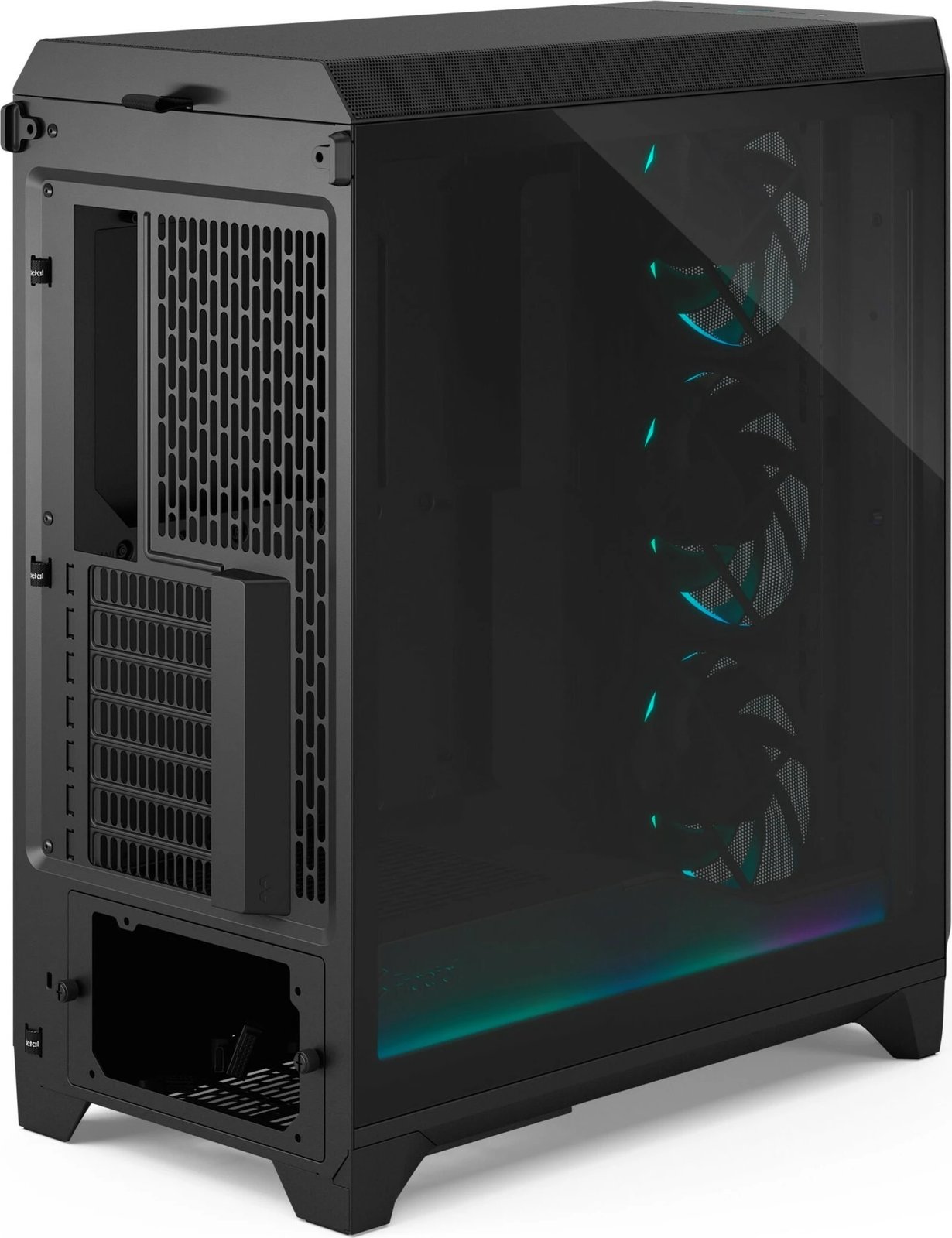 Kasë Fractal Design Meshify 3 Ambience Pro RGB, midi tower, xham i temperuar, e zezë