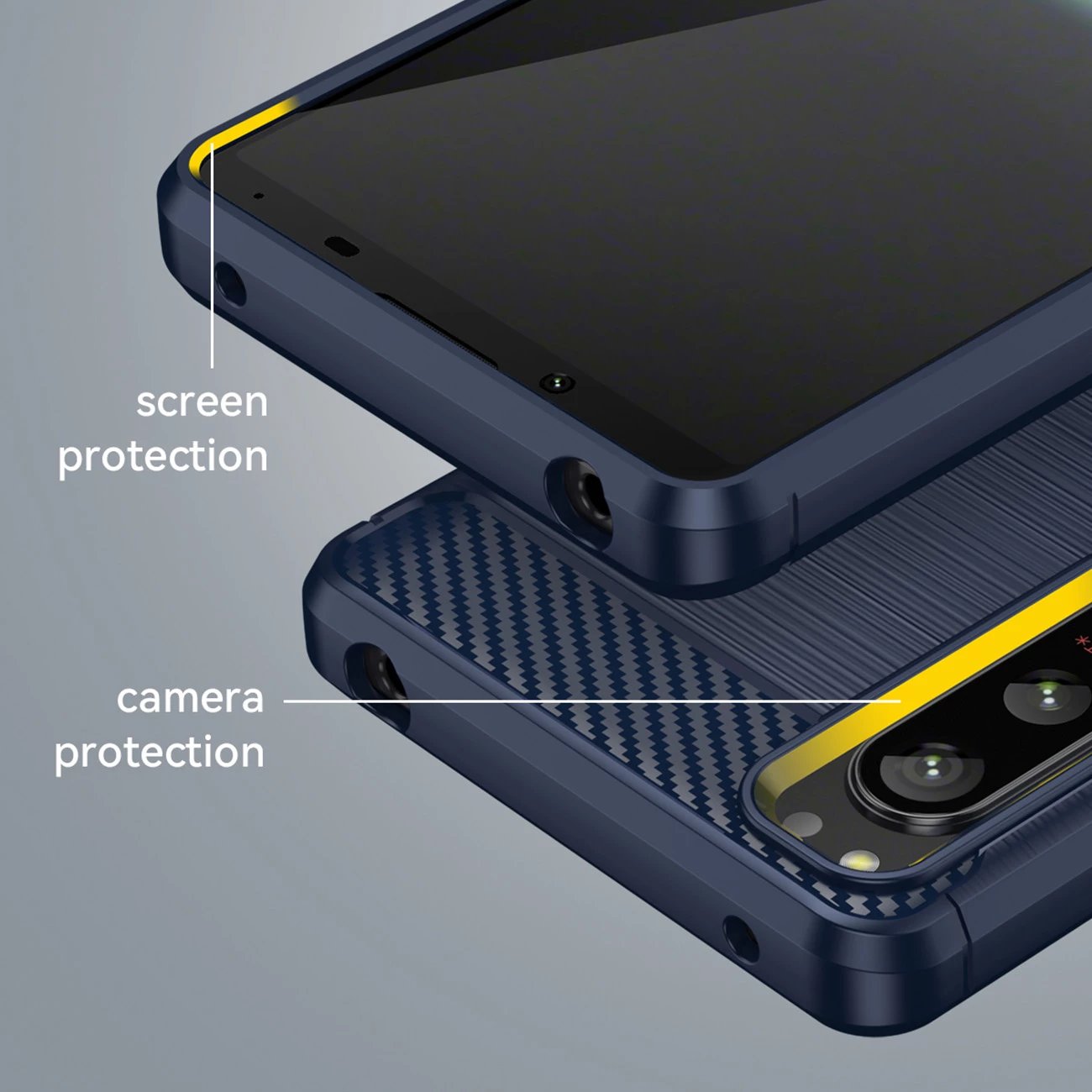 Mbështjellës Hurtel Thunder Case për Xiaomi Poco F4 5G, TPU, Blu