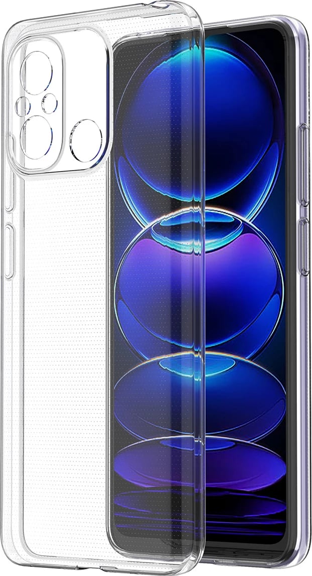 Mbështjellës Hurtel Ultra Clear 0.5mm për Xiaomi Redmi 11A / Poco C55 / Redmi 12C, Transparent