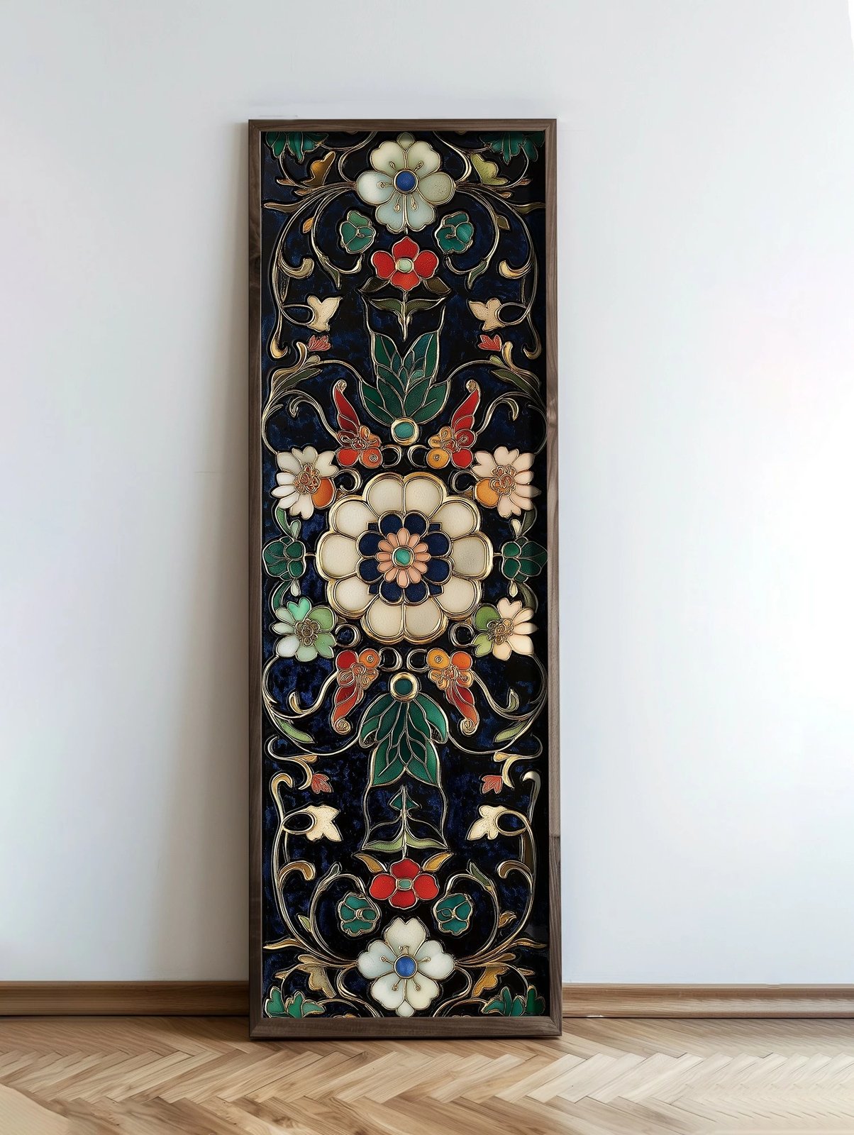 Pikturë dekorative me kornizë, MDF, shumëngjyrëshe, Wallity, EMR085, 40x120x3.5 cm