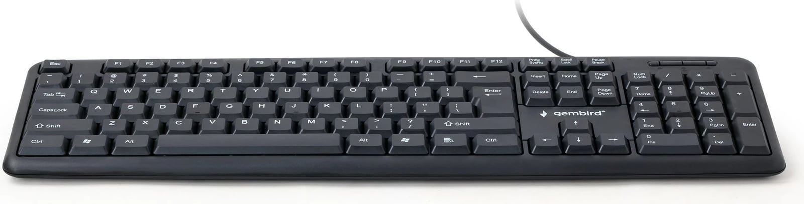 Tastierë GEMBIRD, e zezë