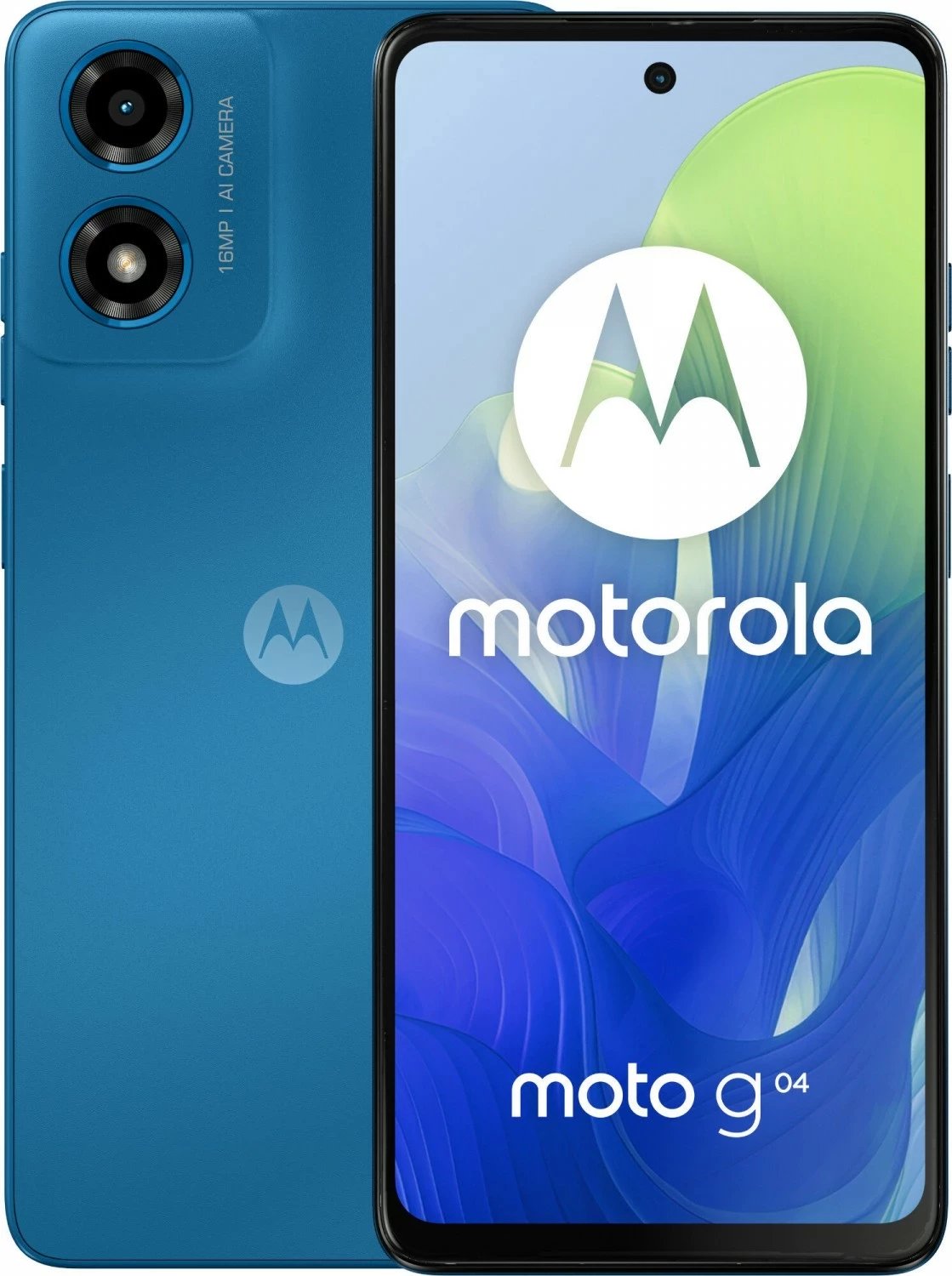 Celular Motorola Moto G04 4/128GB Dual SIM Satin Blue