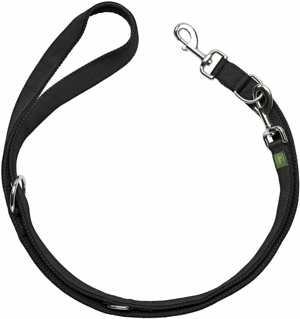 Zinxhir për qen Hunter DIVO UP, i zi, 200 cm