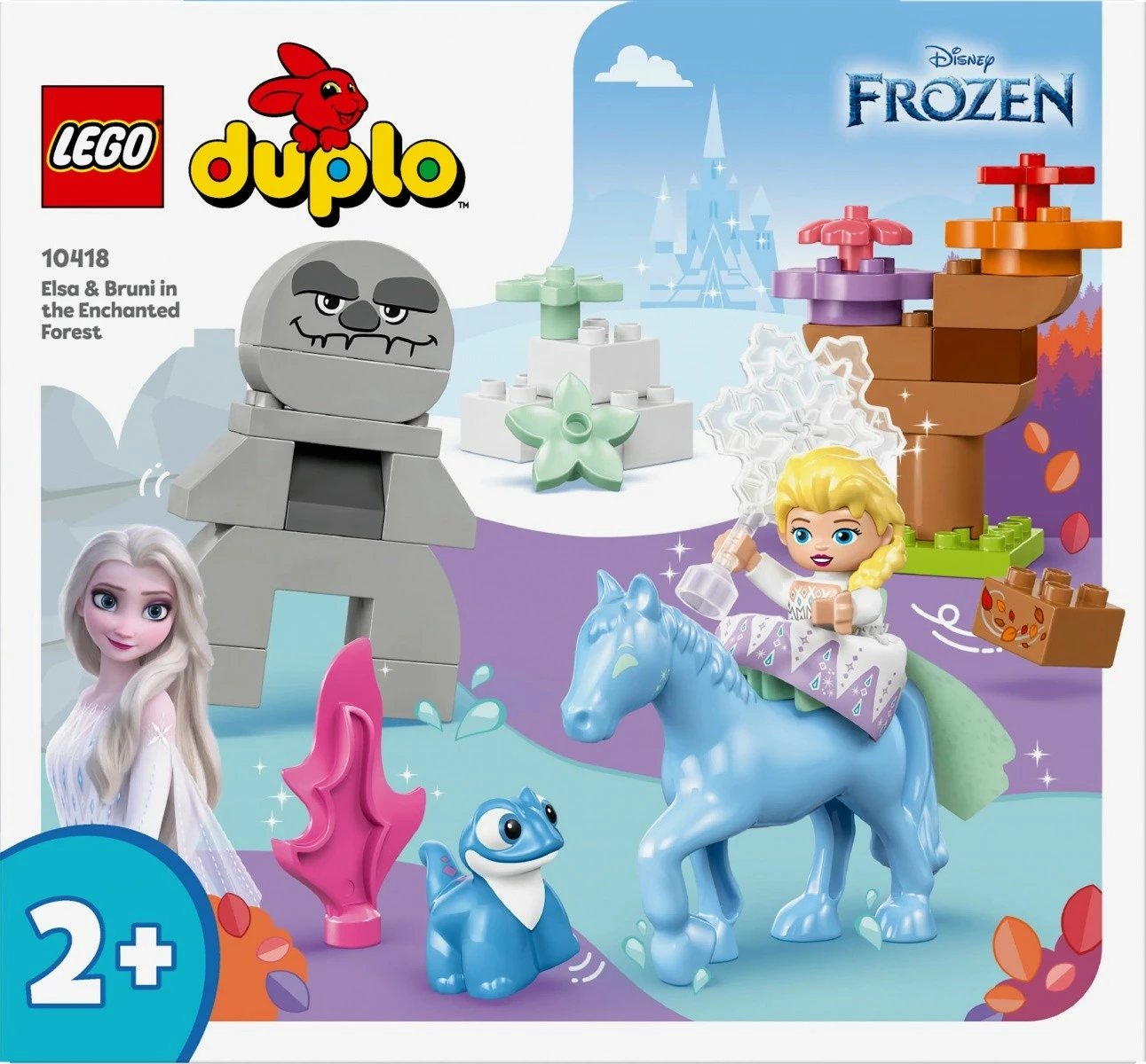 Set lodrash LEGO DUPLO Disney Frozen 2, Elsa dhe Bruni në Pyllin Magjik, 31 pjesë, për fëmijë 2+ vjeç Set lodrash LEGO DUPLO Disney Frozen 2, Elsa dhe Bruni në Pyllin Magjik, 31 pjesë, për fëmijë 2+ vjeç