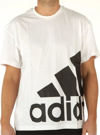 Maicë për meshkuj Adidas, e bardhë 