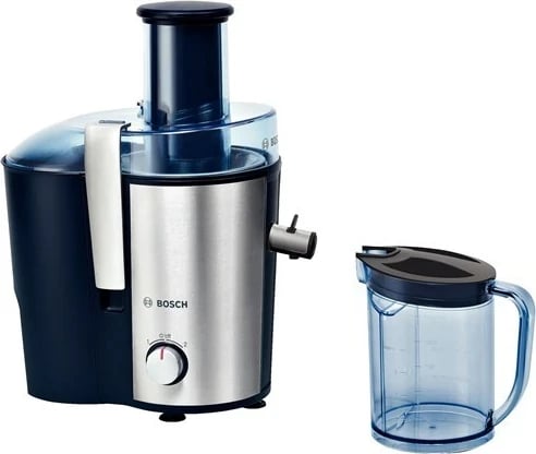 Makinë për bëjë lëng Bosch MES3500, 700 W, e Zezë dhe Argjendtë Makinë për bëjë lëng Bosch MES3500, 700 W, e Zezë dhe Argjendtë