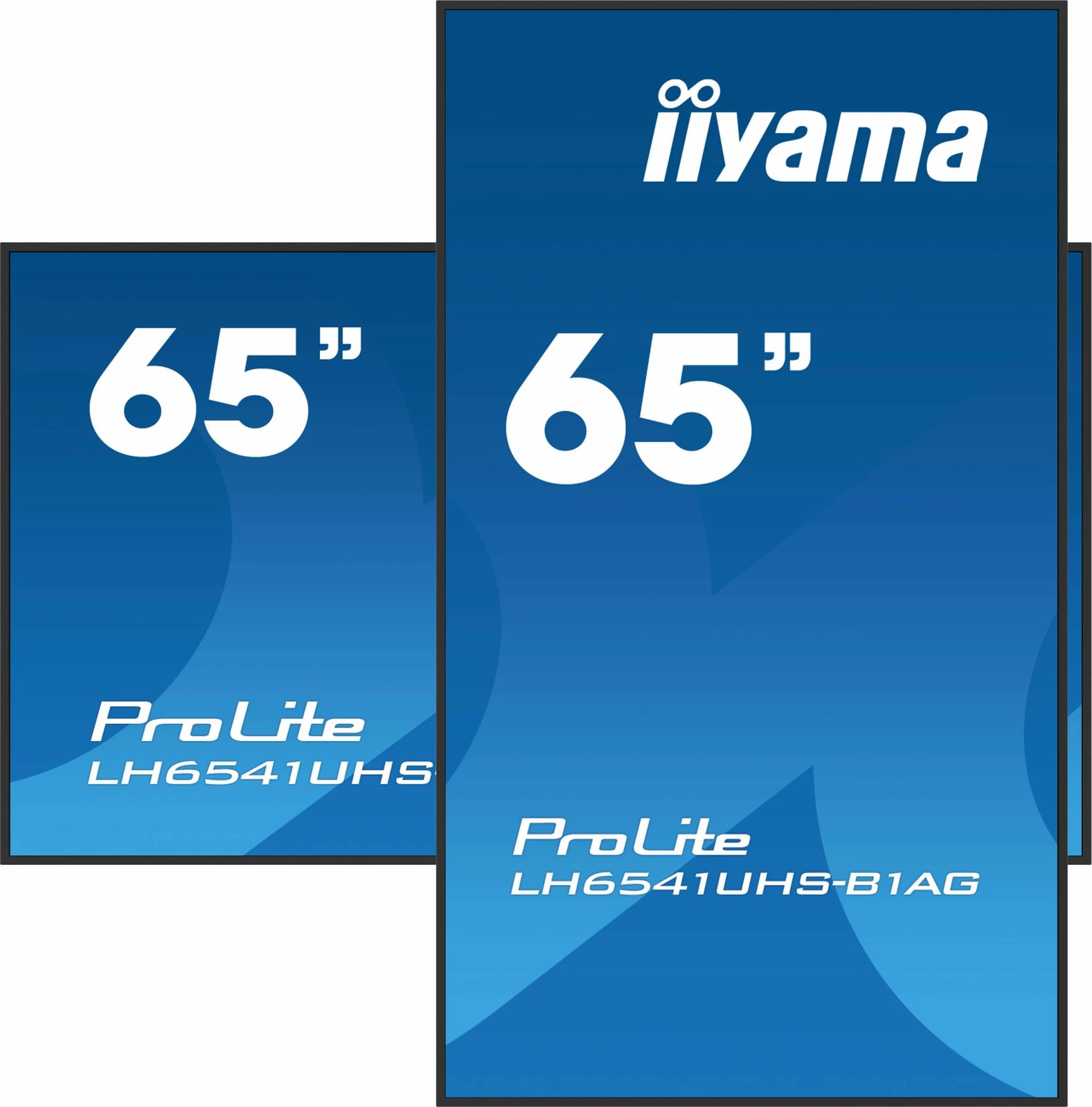 Ekran i madh profesional iiyama LH6541UHS-B1AG, 65 inch, 4K UHD, 24/7, LCD