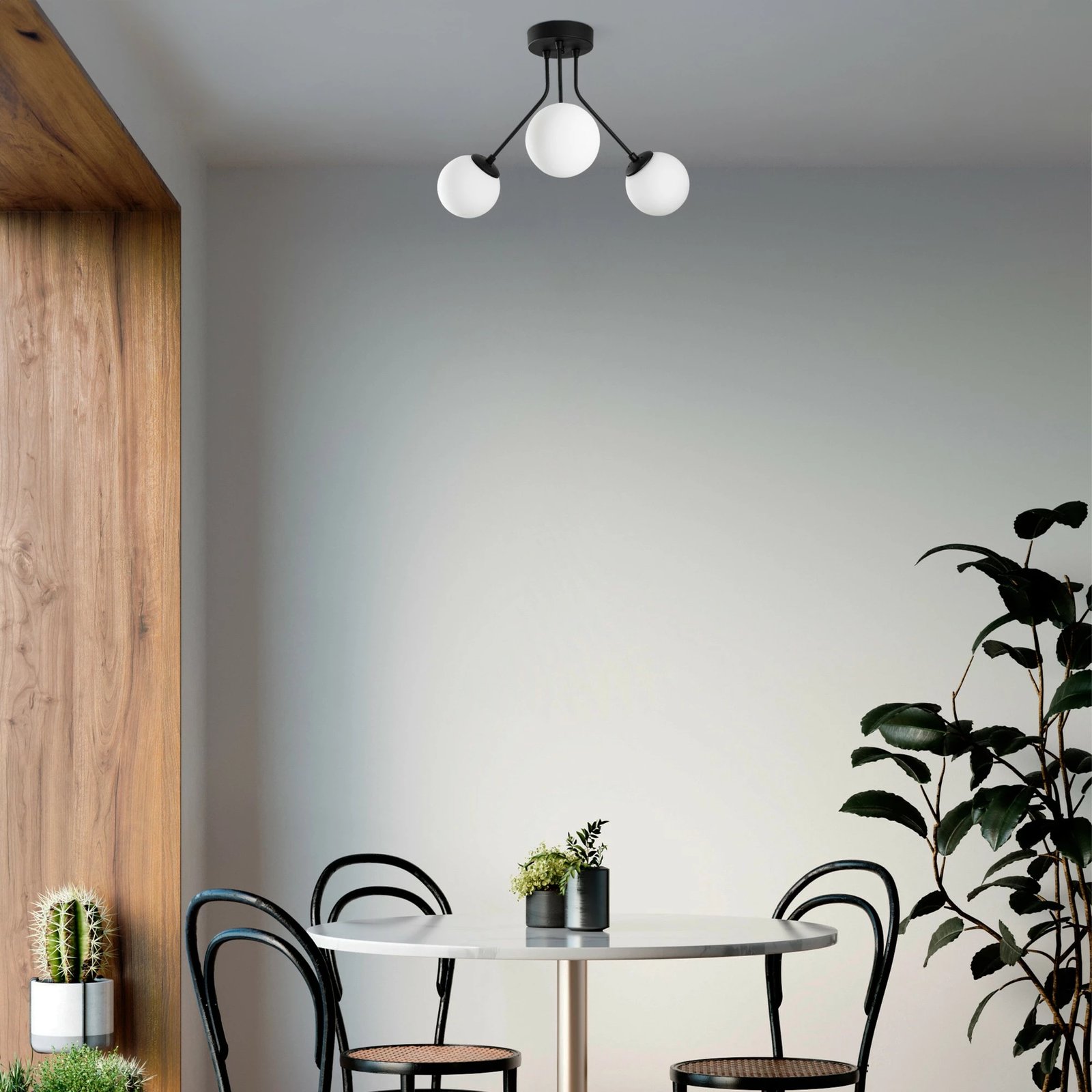 Llambë tavani Opviq, Orion - 13955, ngjyrë e zezë