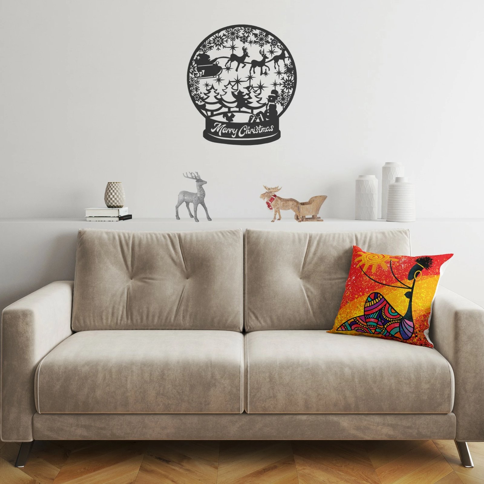 Jastëk dekorativ, shumëngjyrësh, Evila Originals, A11948, 43x43cm