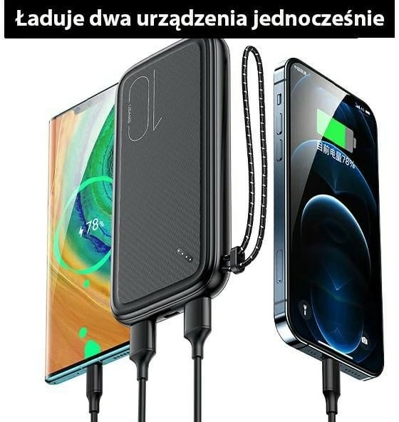 Powerbank USAMS PB56, 10000mAh, 2xUSB, Gjelbër